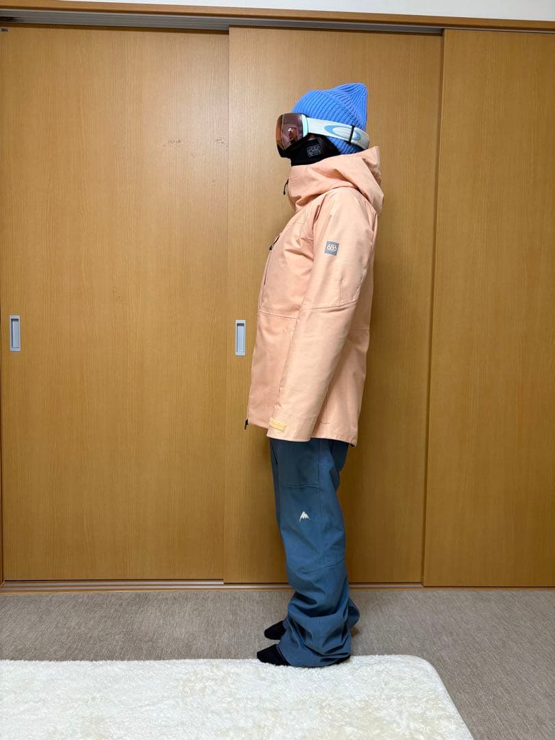 BURTON LIVINGLINING スノーボードウェア Mサイズ ブルー