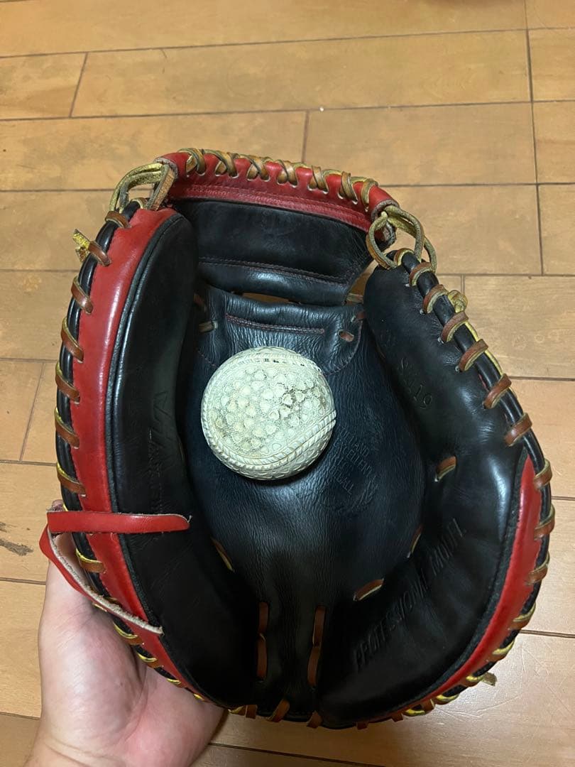 【即戦力】ハタケヤマ　軟式キャッチャーミット　甲斐拓也モデル