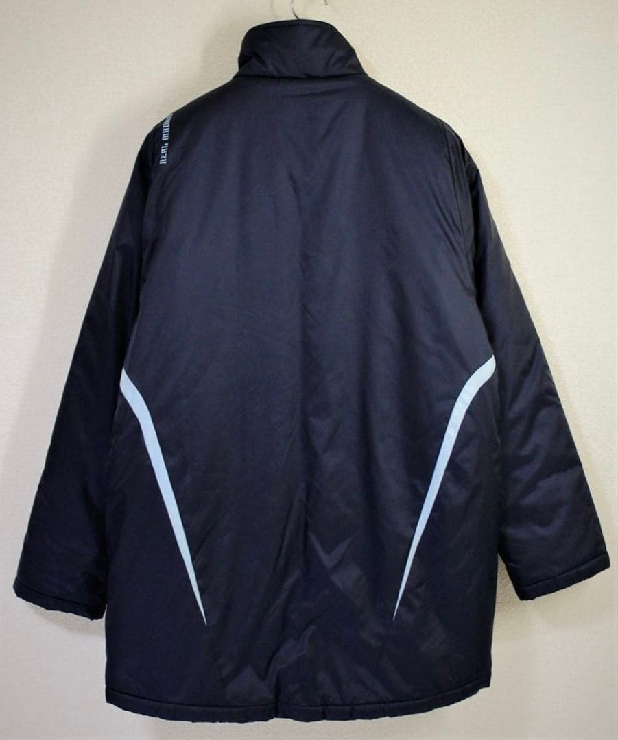 未使用　保管品　adidas レアル・マドリード sizeO ベンチコート