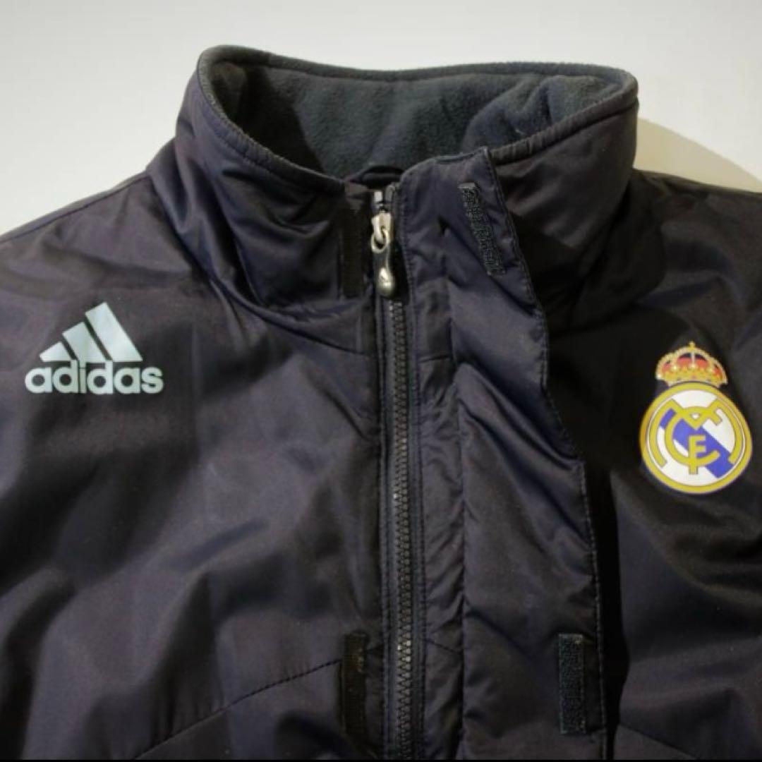 未使用　保管品　adidas レアル・マドリード sizeO ベンチコート