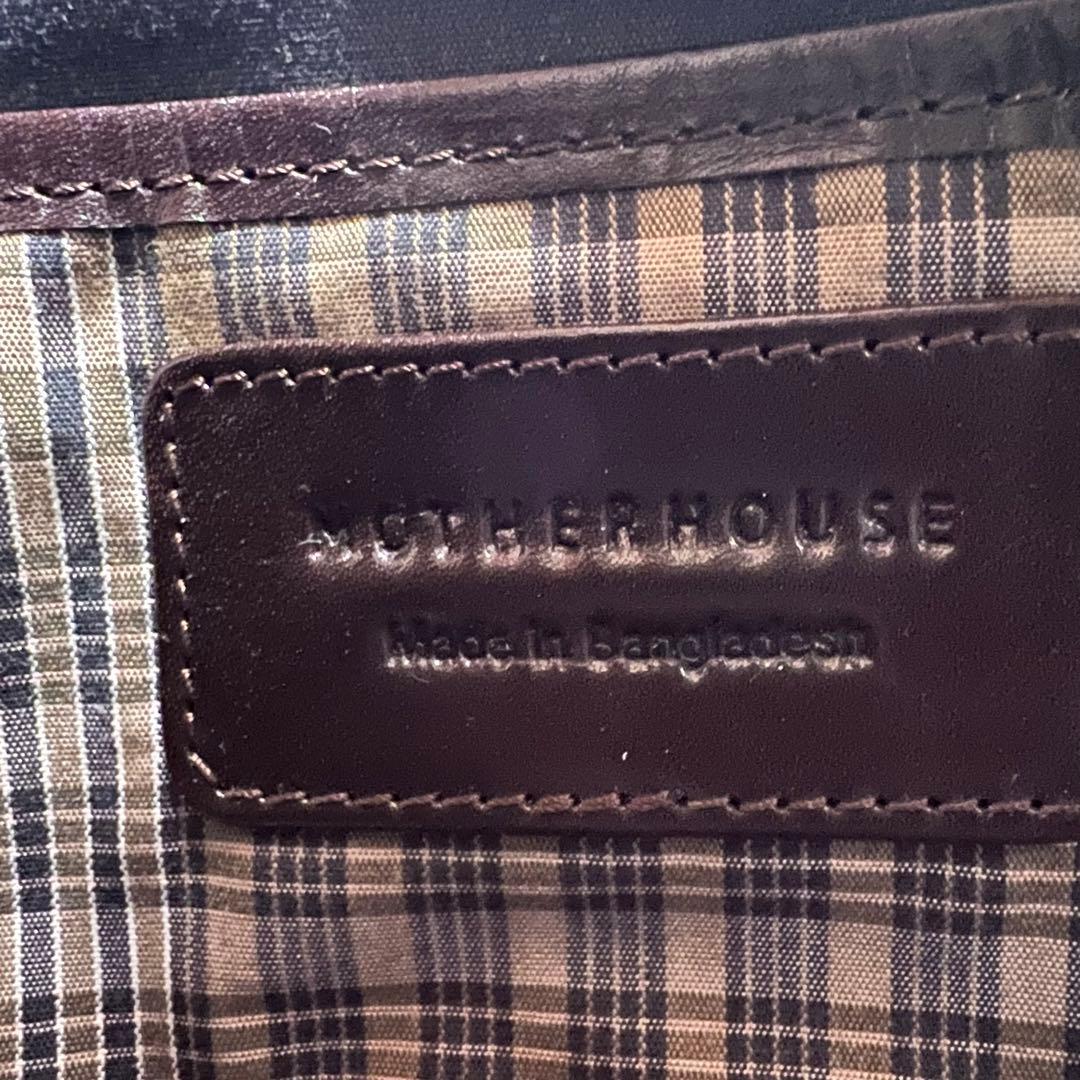 マザーハウス アンティークソラ2 ダークブラウン　ショルダーバッグ　ボディバッグ