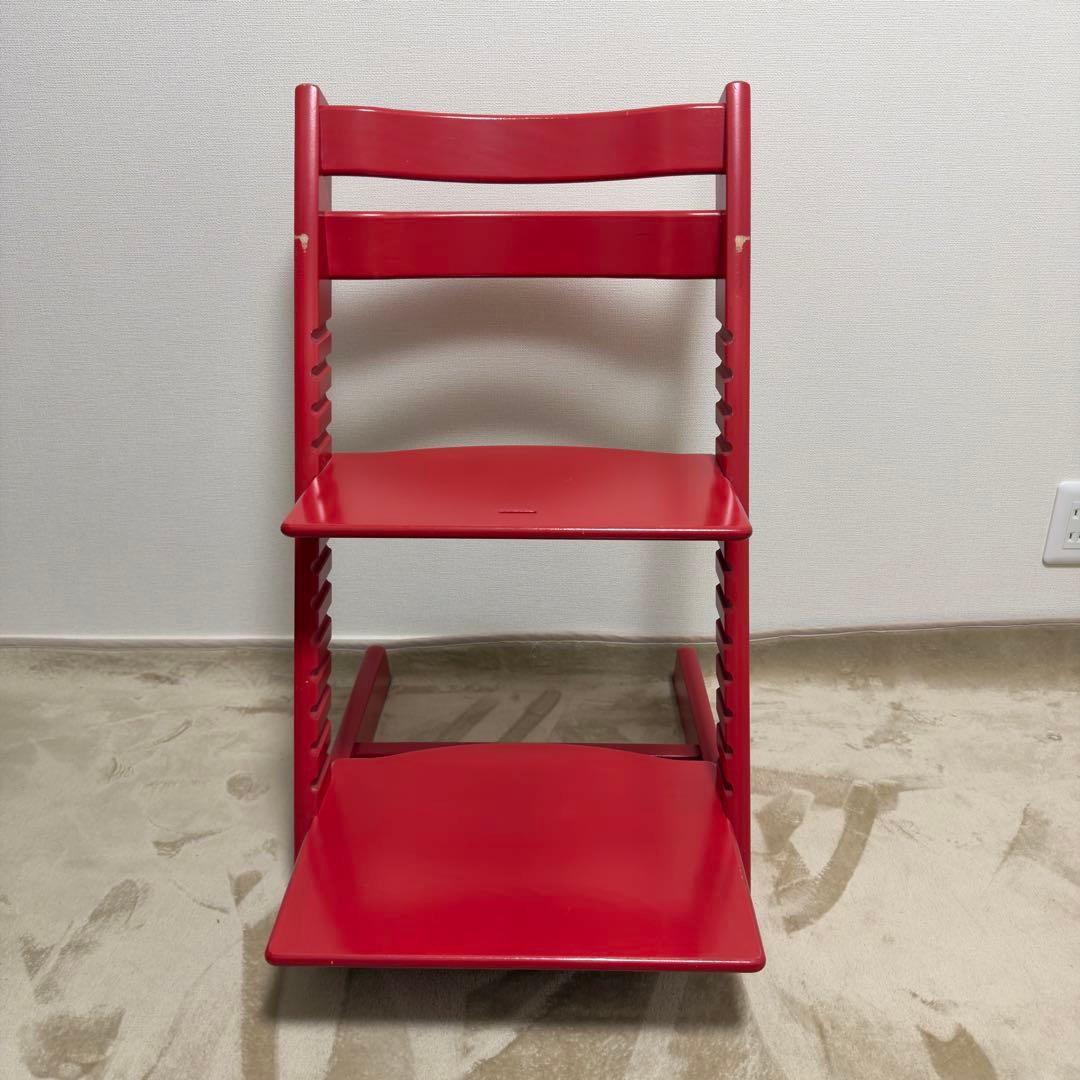 STOKKE トリップトラップ レッド S/N6 本体のみ
