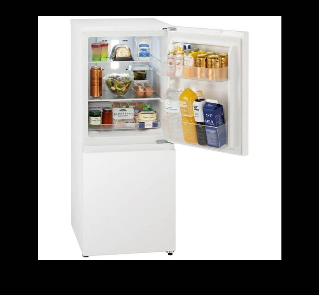 【美品】パナソニック 冷蔵庫 156L 右開き NR-B16C2-W ホワイト系