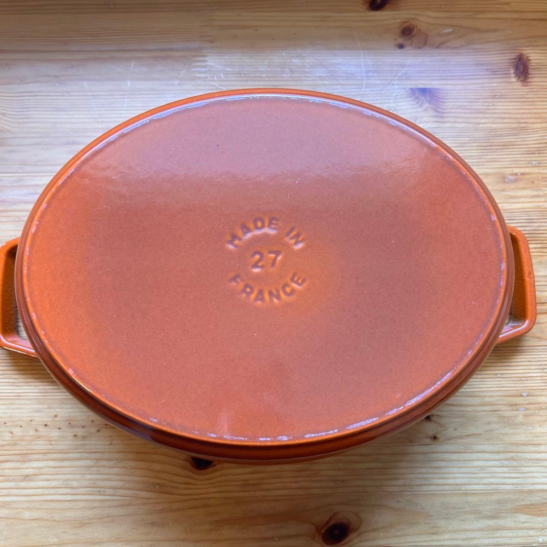 STAUB ストウブ ピコ ココット オーバル 27cm シナモン IH対応