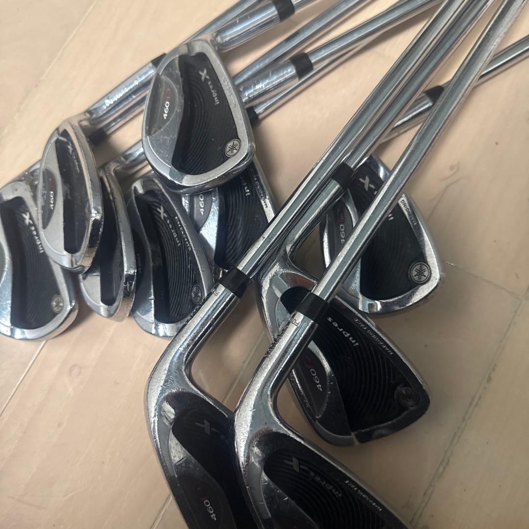 ヤマハ inpres X 460D アイアンセット 10本　3番〜Ｓ