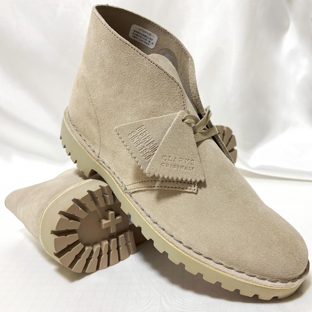 ★ 新品 クラークス デザートロック デザートブーツ ビームス サンド カーキ