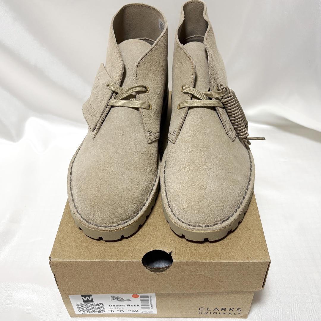 ★ 新品 クラークス デザートロック デザートブーツ ビームス サンド カーキ