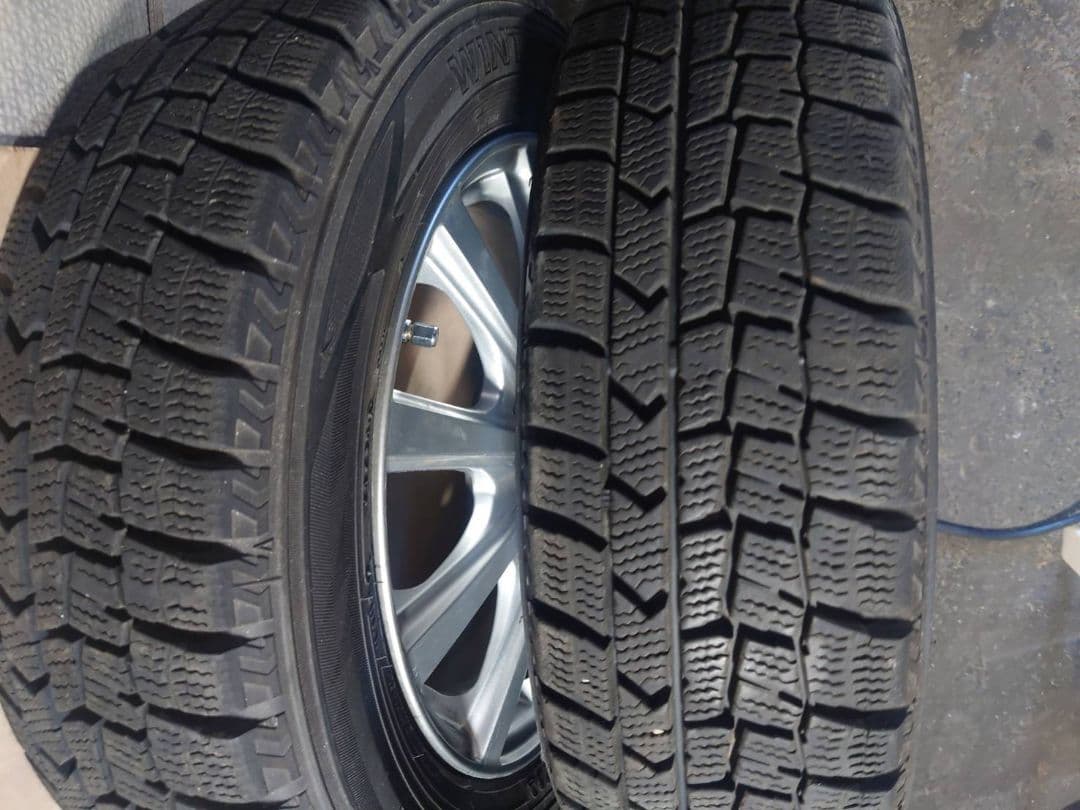 ②スタットレスタイヤ…AZ SPORTS 13インチ ホイールセット