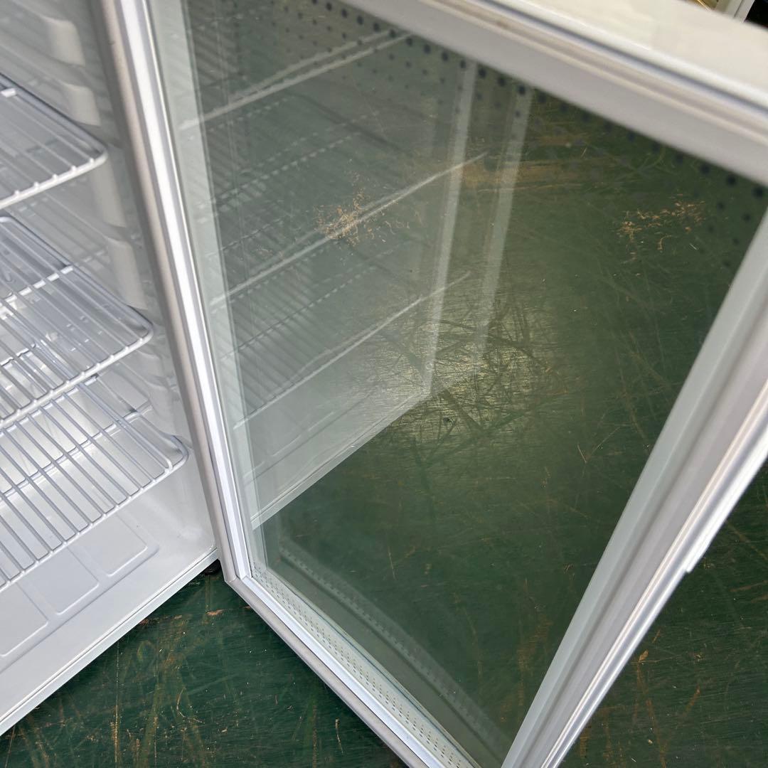 144業務用 冷蔵ショーケース オフィスコンビニ XW-105 左右開き 小型