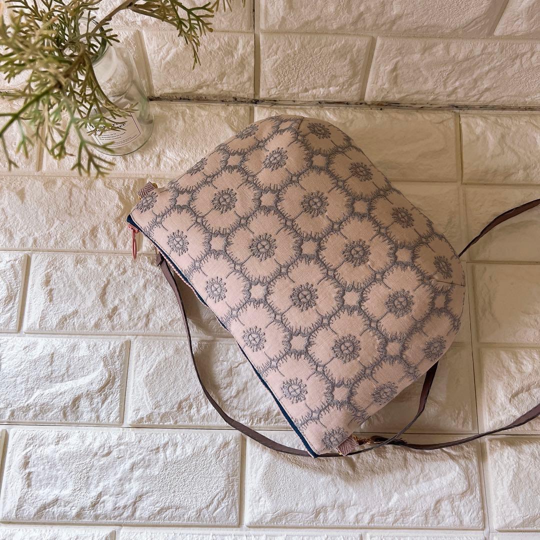 ミナペルホネン ハンドメイド ショルダーバッグ サコッシュ バッグ ポーチ