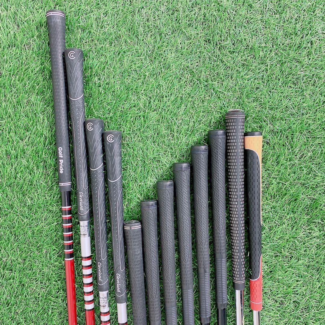 クリーブランド　XLS ツルヤ　ゴルフクラブ　メンズセット　初心者 N2093