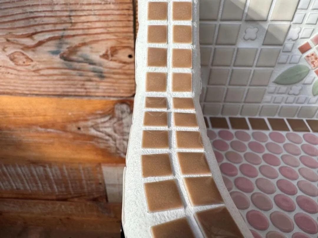 作善堂タイルシンク流し台　美濃焼タイルシンク　タイル流し　ＸＳサイズ　5010