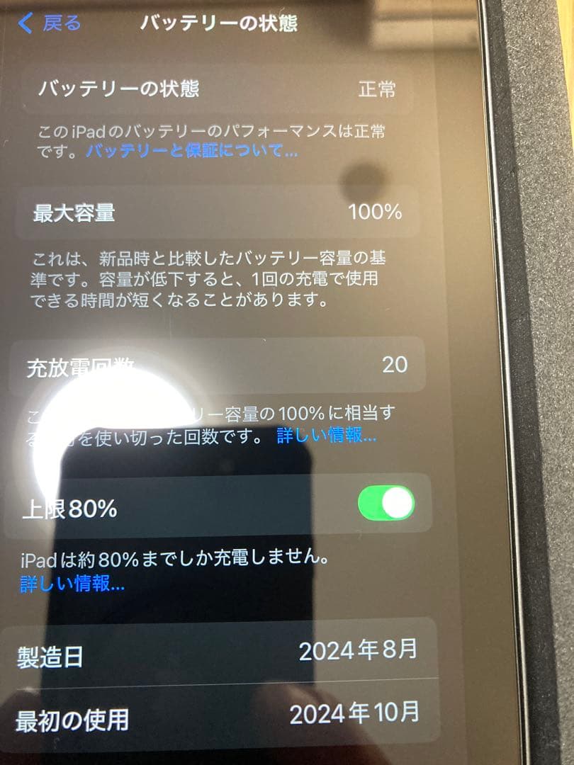 Apple iPad mini A17 Pro スペースグレー