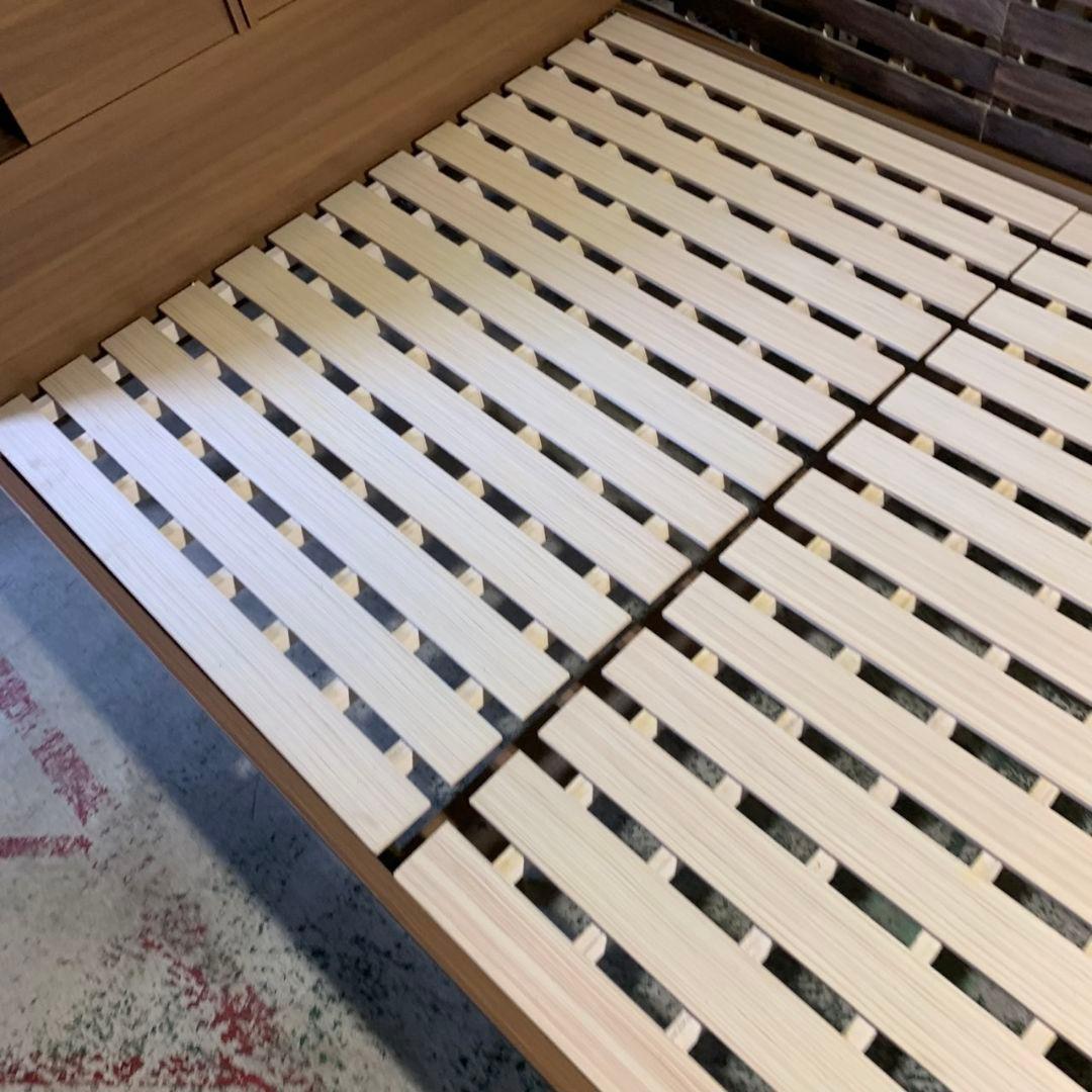 J389\" unico RUKEA ダブルサイズ ベッド フレーム