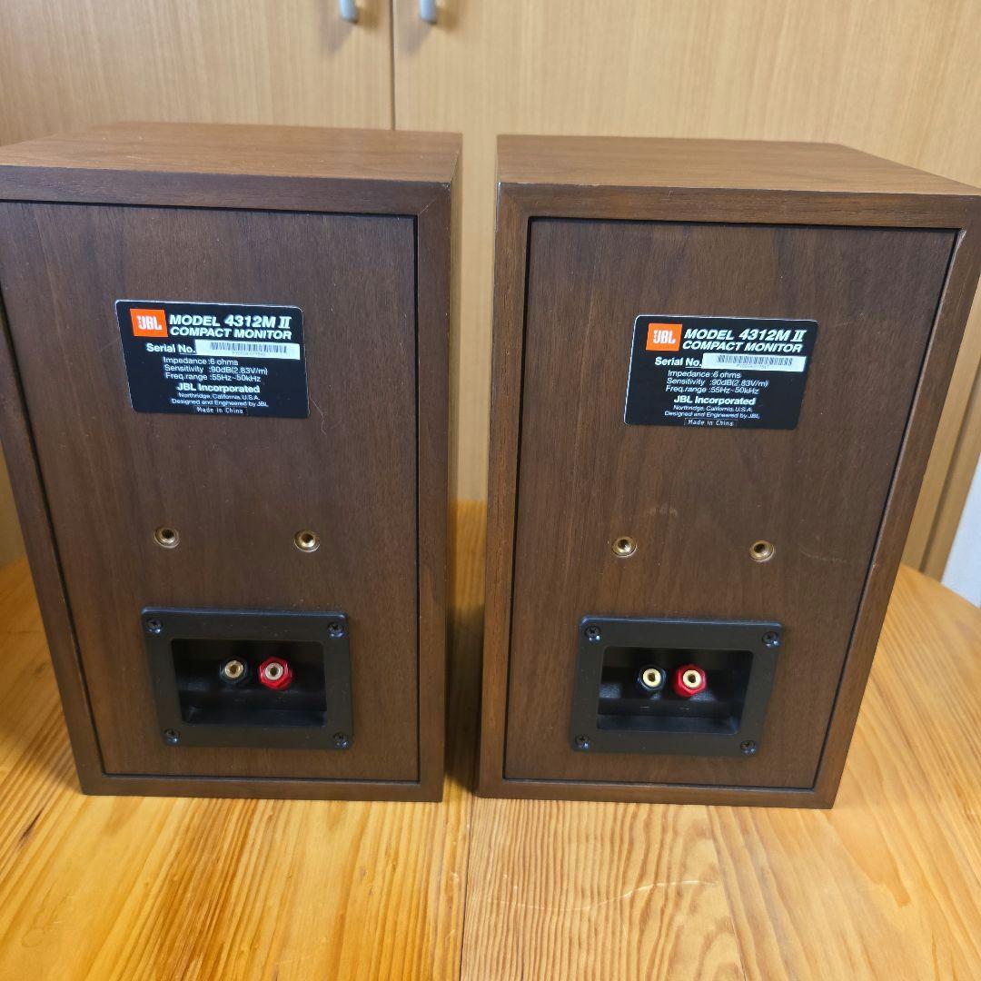 【完動品】JBL 4312MⅡ ペア スピーカー 音出し良好