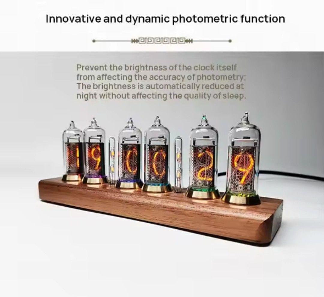 【入手困難】ニキシー管時計 IN-14 6本使用 OMNIXIE Nixie