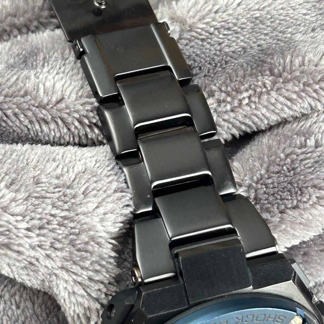 電波ソーラー メタルブレス［良品］G-SHOCK GST-W110BD