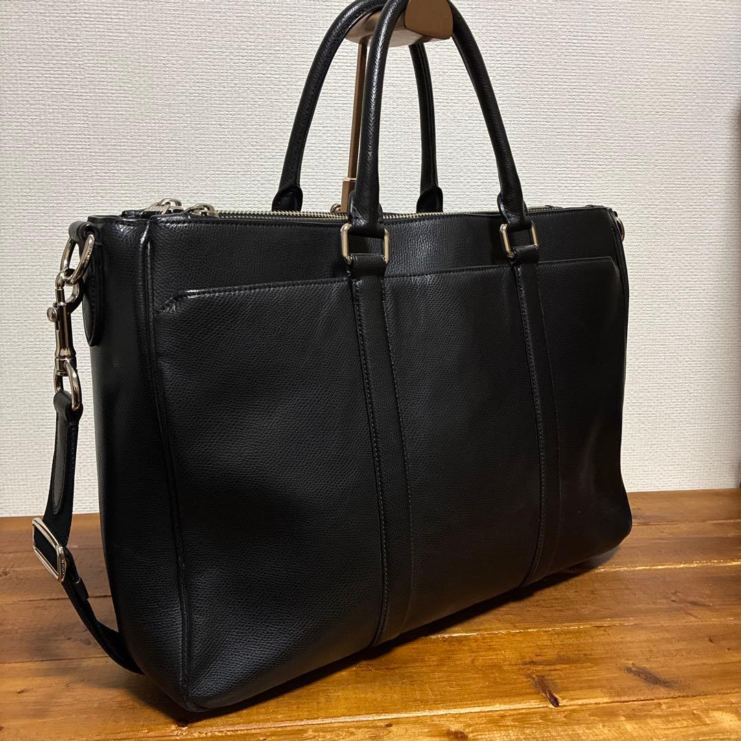 COACH 斜め掛け可　2WAY A4収納 コーチ　ビジネスバッグ
