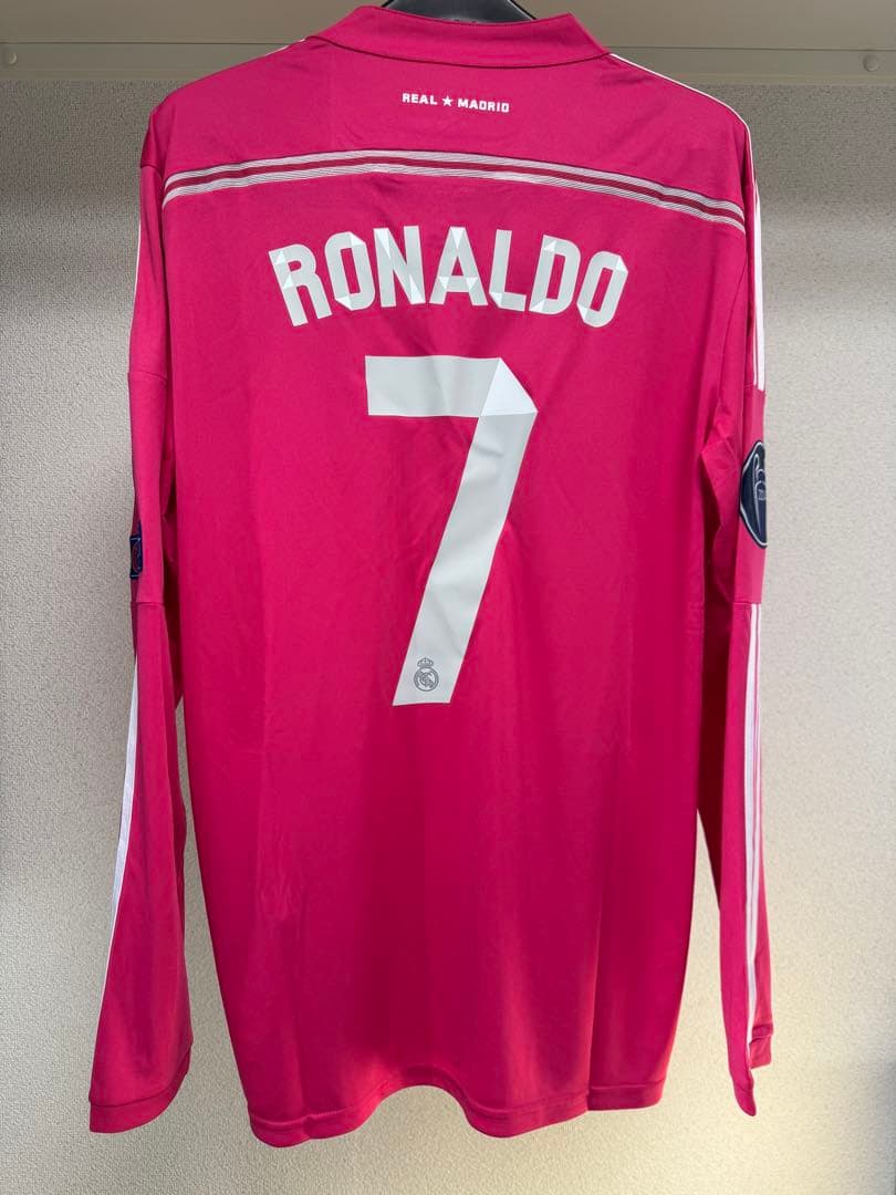 レアル・マドリード ロナウド 7 ピンクシャツ Lサイズ
