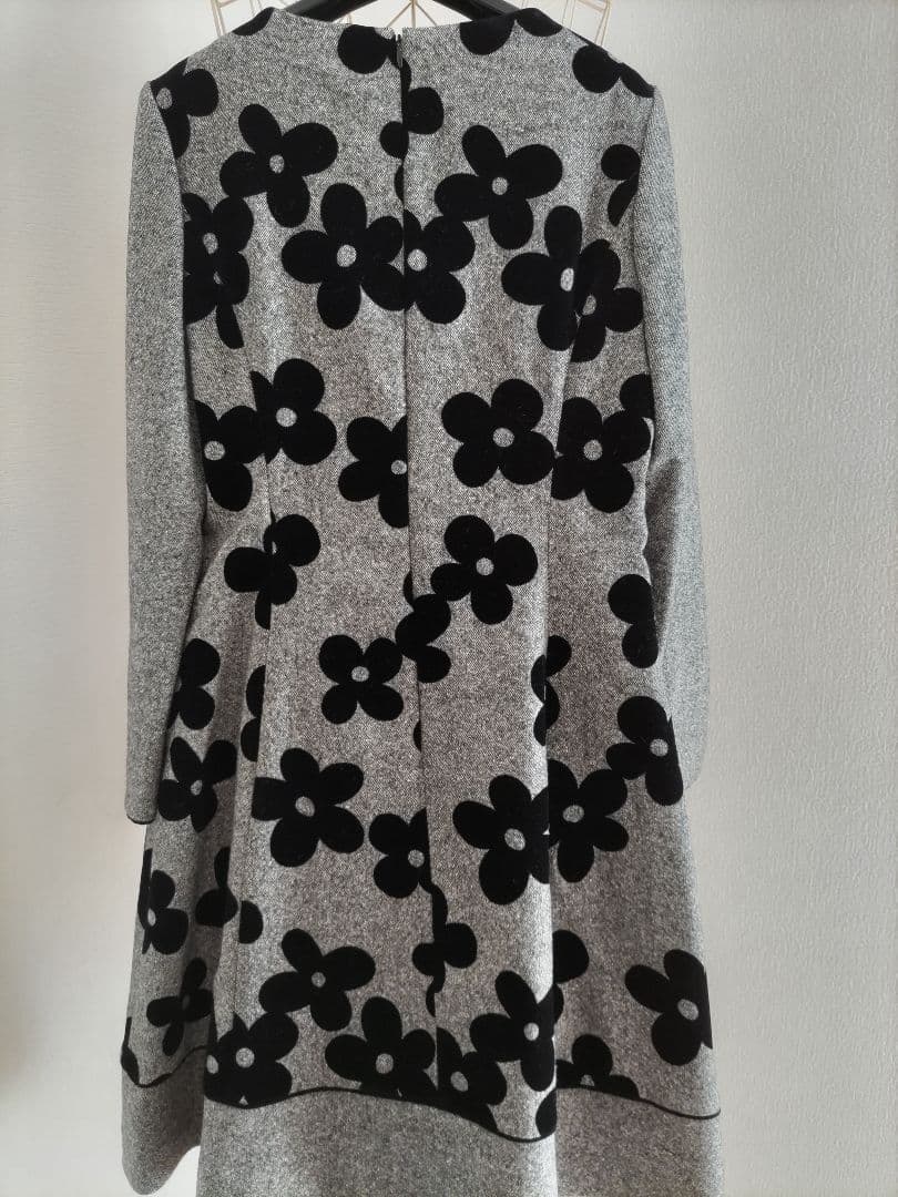 ❤️美品❤️☆エムズグレイシー☆flowerフロッキーワンピース☆