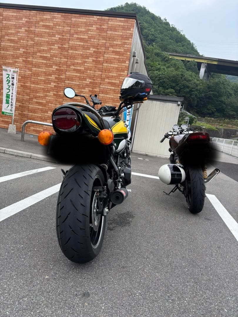 Z900RS ヨシムラ 手曲げストレートサイクロン 車検対応品
