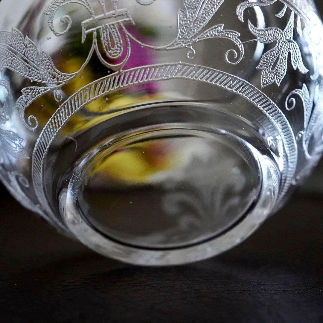 希少サイズ★オールドバカラBACCARAT★オステンド 小物入れ★ボンボニエール