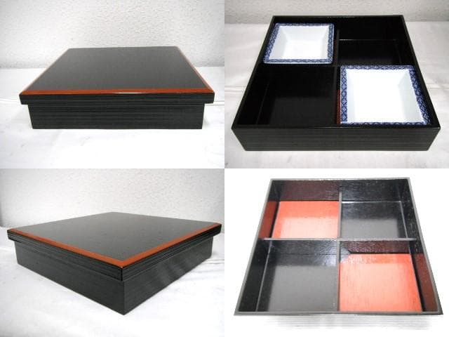 ※訳あり品 未使用 松花堂 弁当箱 5客 五客