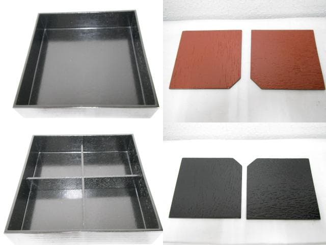 ※訳あり品 未使用 松花堂 弁当箱 5客 五客