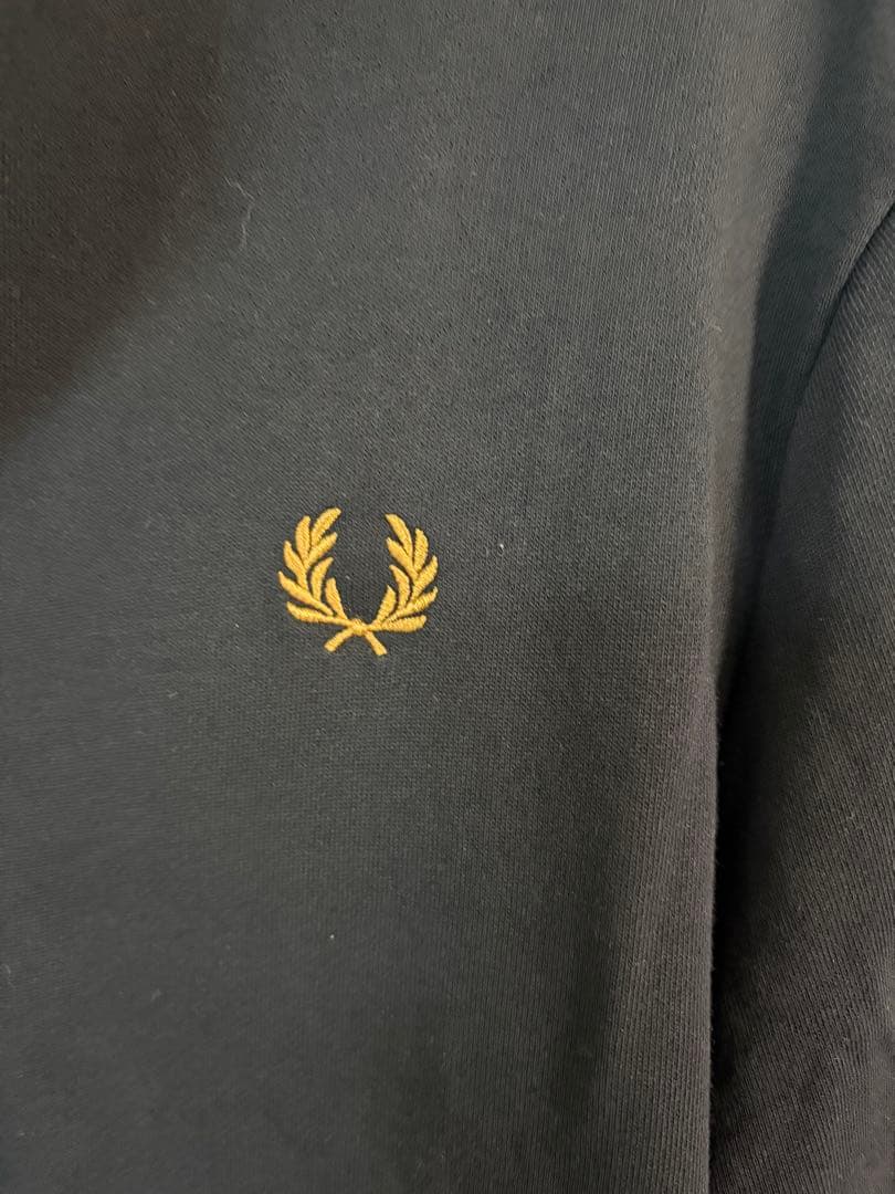 FRED PERRY フレッドペリー　 ハーフジップスウェット ネイビー