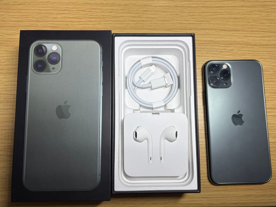 Apple iPhone 11 Pro ミッドナイトグリーン【64GB】