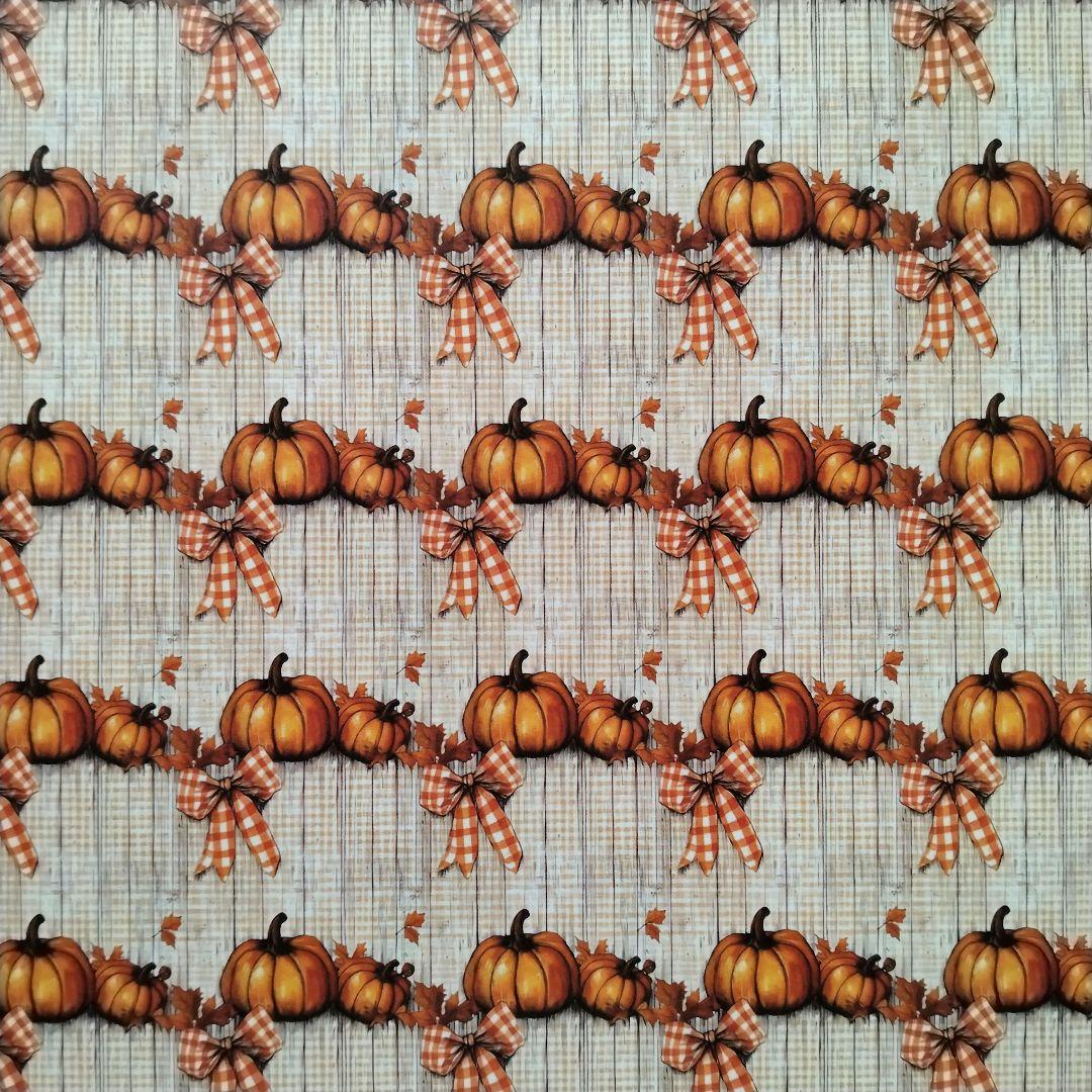 【D-150】lien様　デザインペーパー　ハロウィン　かぼちゃ　❶