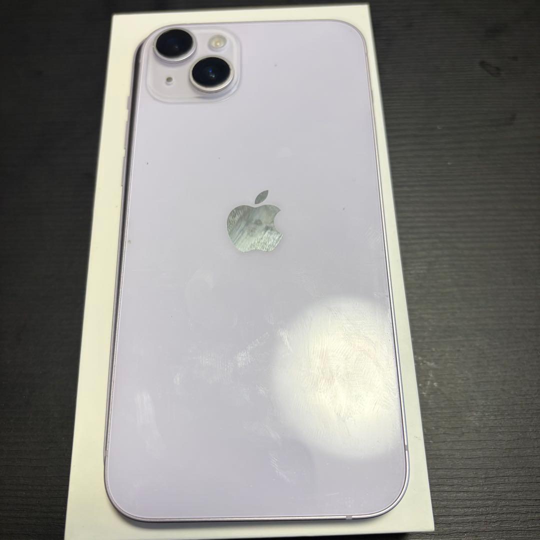 Apple iPhone 14PLUS 256GB パープル　simフリー