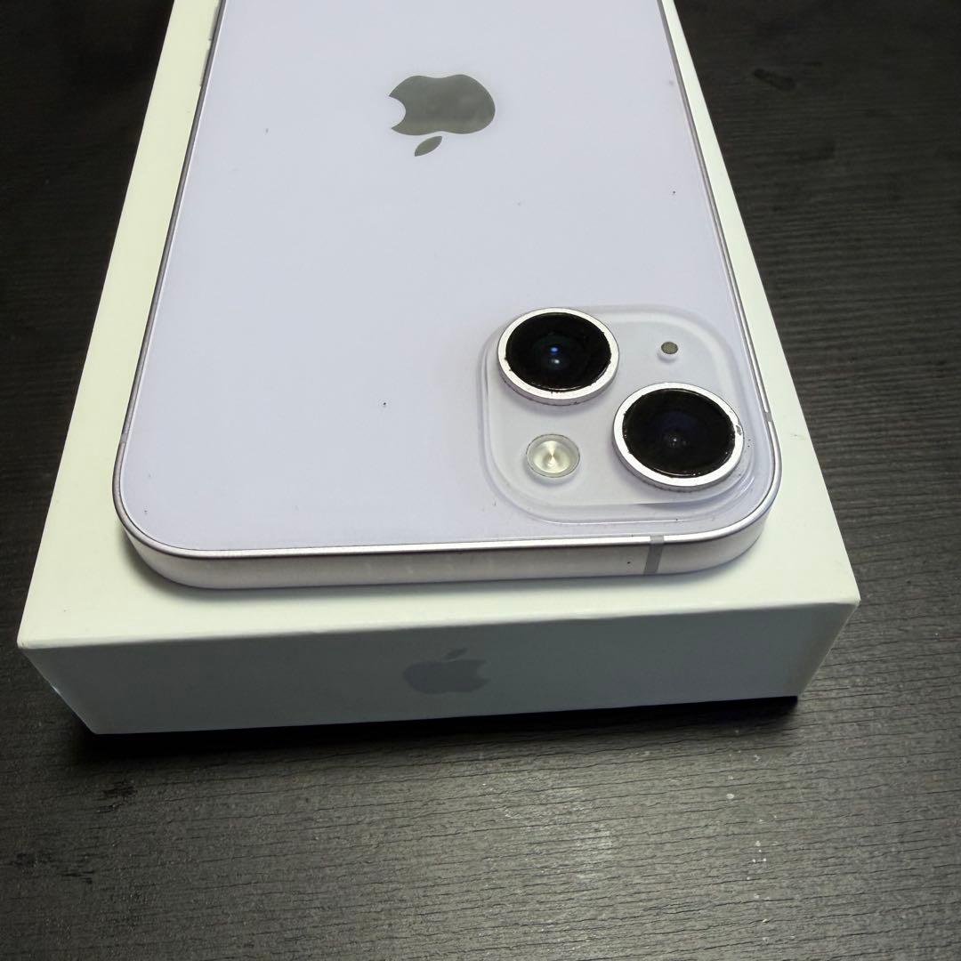 Apple iPhone 14PLUS 256GB パープル　simフリー