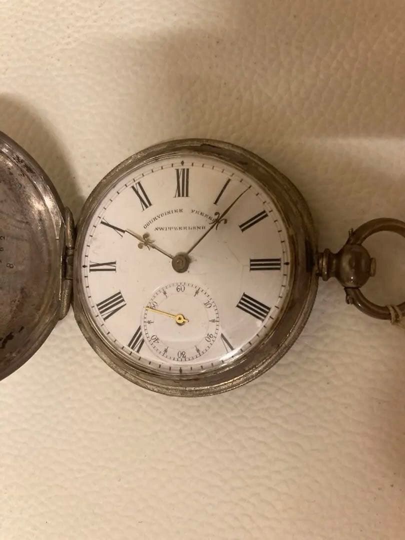 アンティークCourvoisier Freres 懐中時計