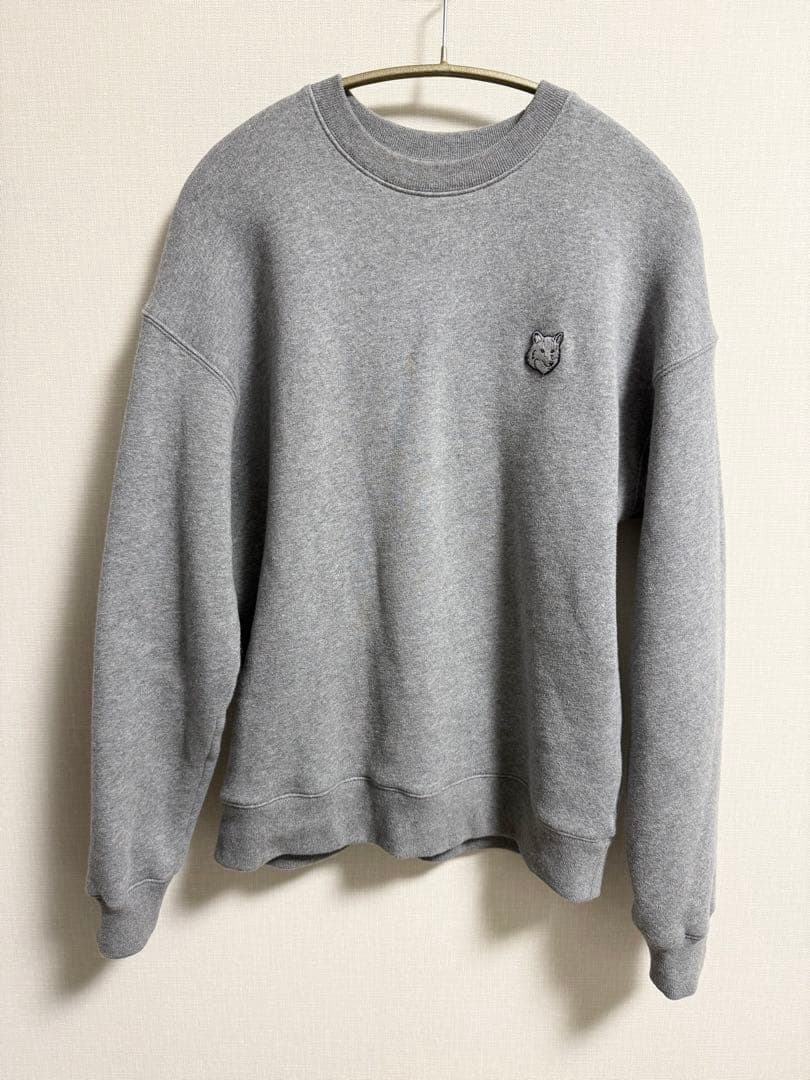 メゾンキツネ　グレー　スウェット　MAISON KITSUNÉ