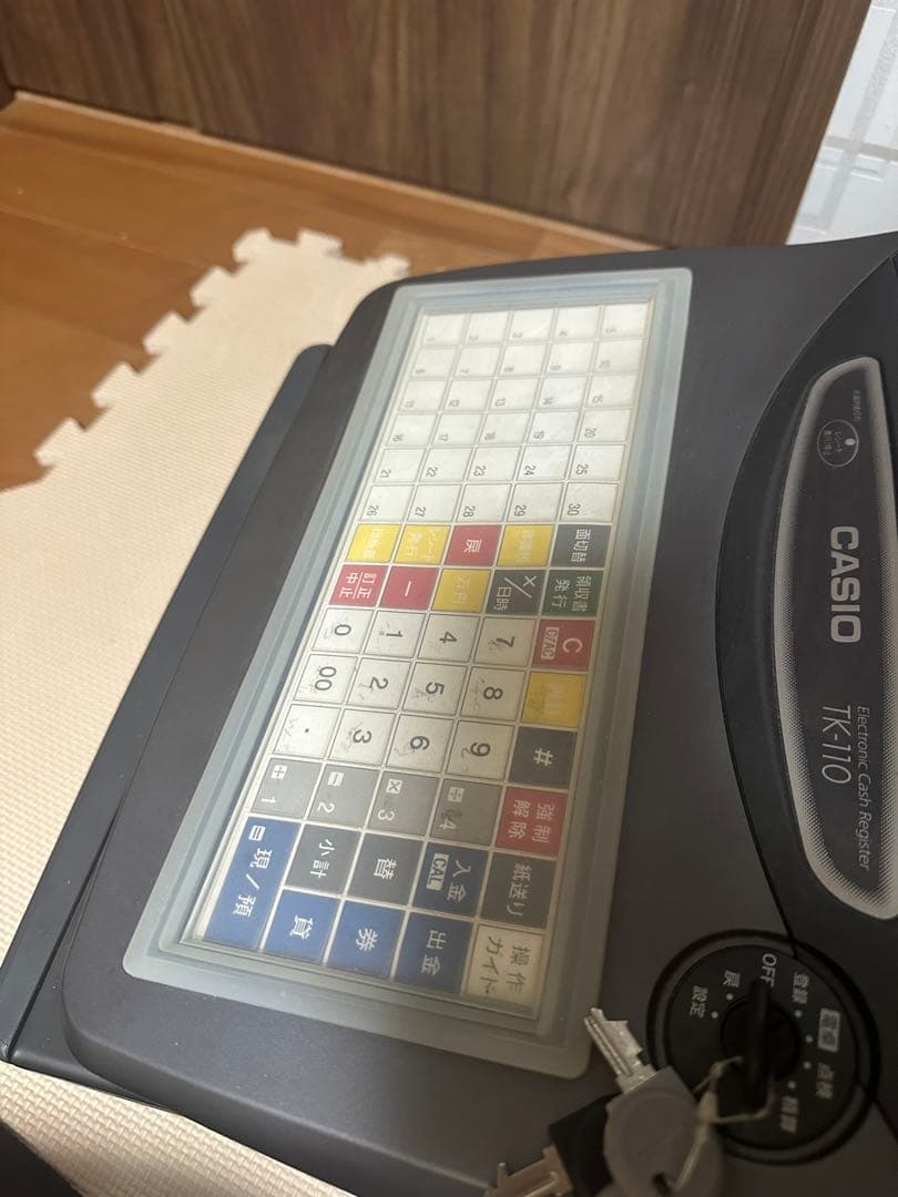 CASIO TK-110 デジタルレジスター