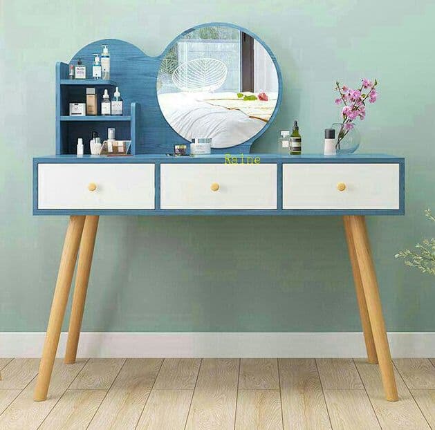 大人気★ 化粧台ミニ寝室化粧テーブル&amp;amp;quot;1C