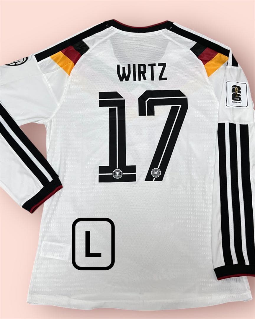 ドイツ　WC26　ヴィルツ　選手着用モデル長袖ユニフォーム