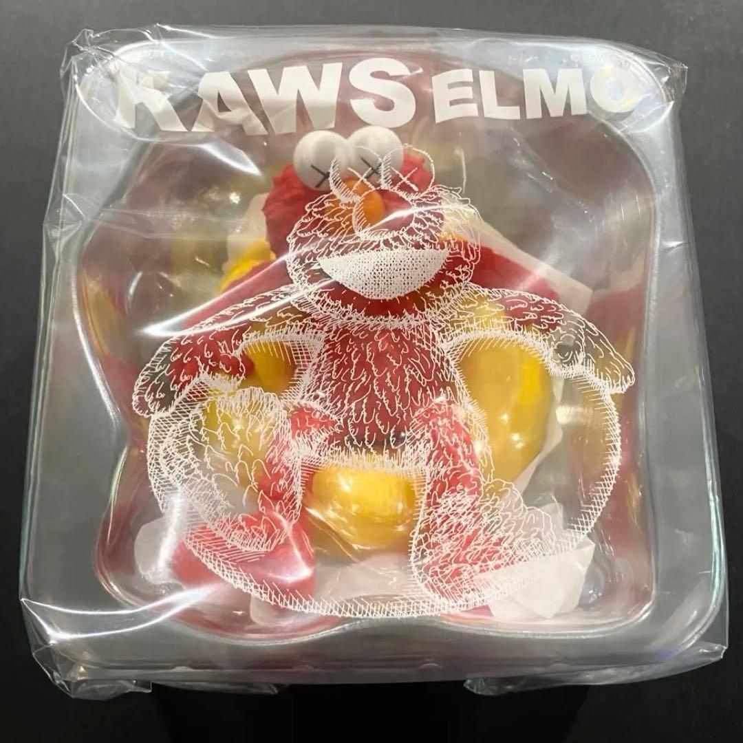 【新品未開封】正規品 DDT Kaws Elmo ソフビ