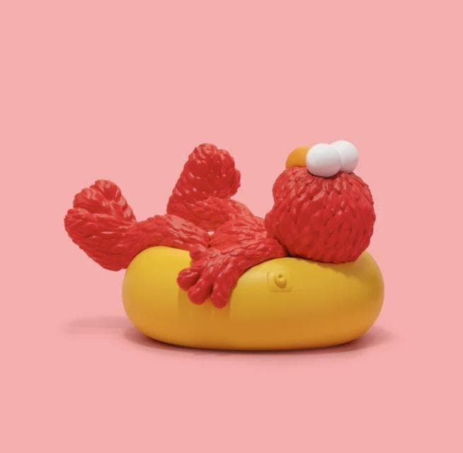 【新品未開封】正規品 DDT Kaws Elmo ソフビ