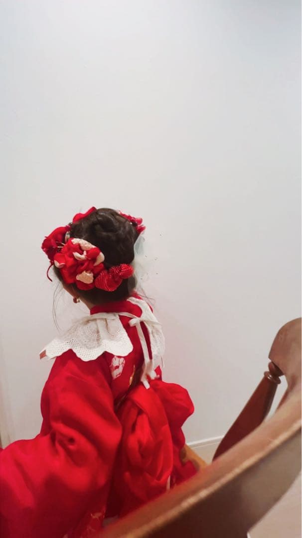 r*︎様 七五三　七五三髪飾り　ヘッドドレス　着物髪飾り　リメイク髪飾り　059