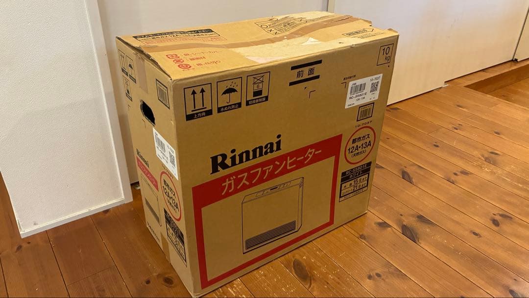 【値下可】Rinnai ガスファンヒーター RC-S5801E