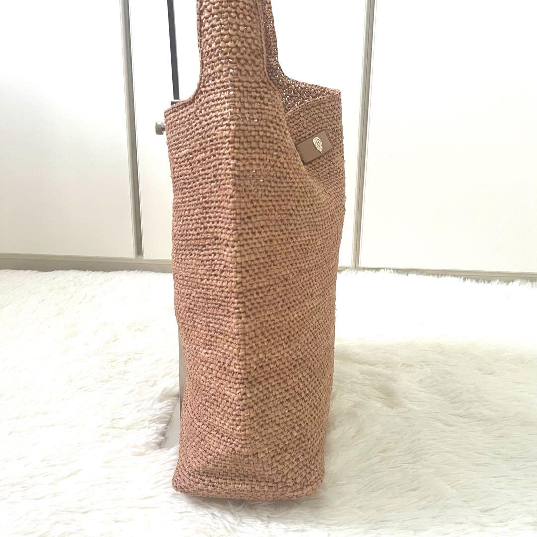 【美品】現行品☆ヘレンカミンスキー　ワンショルダー　Nougat/Nut かご