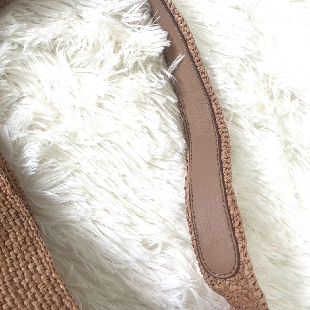 【美品】現行品☆ヘレンカミンスキー　ワンショルダー　Nougat/Nut かご