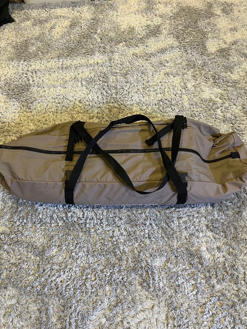 美品❗️クイックキャンプ レクタタープQC-TCRT400 ポリコットン グレー