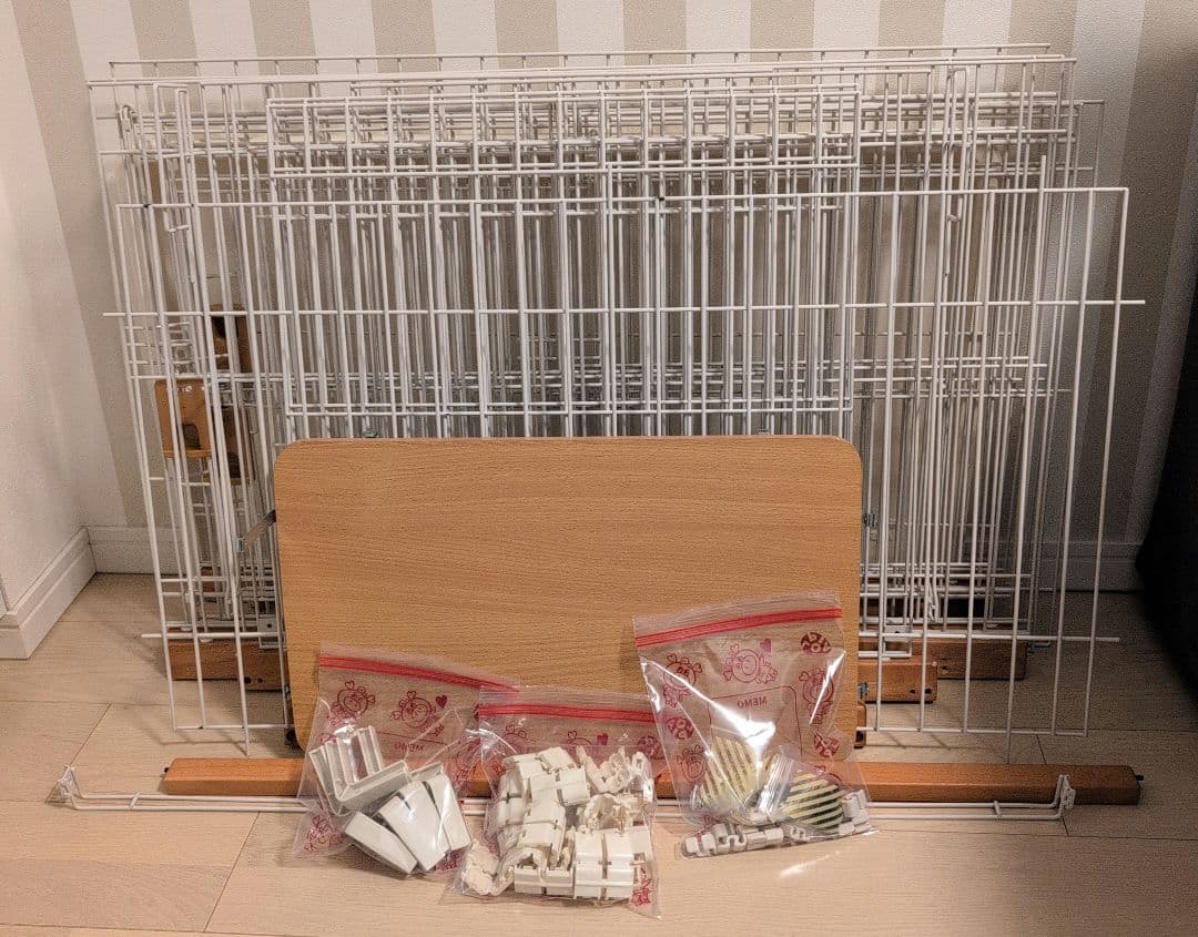 リッチェル 木製お掃除簡単キャットサークル M（ライトブラウン