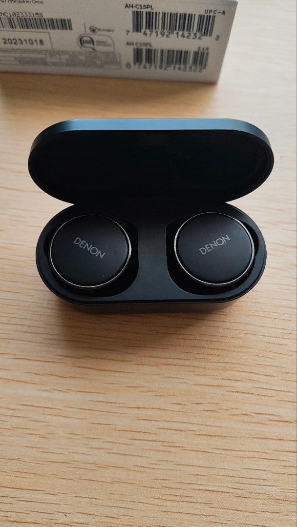 DENON Pearl Pro ワイヤレスイヤホン ブラック