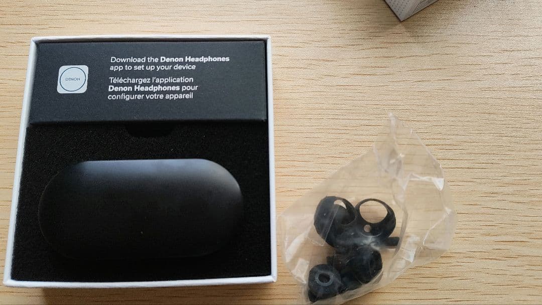 DENON Pearl Pro ワイヤレスイヤホン ブラック