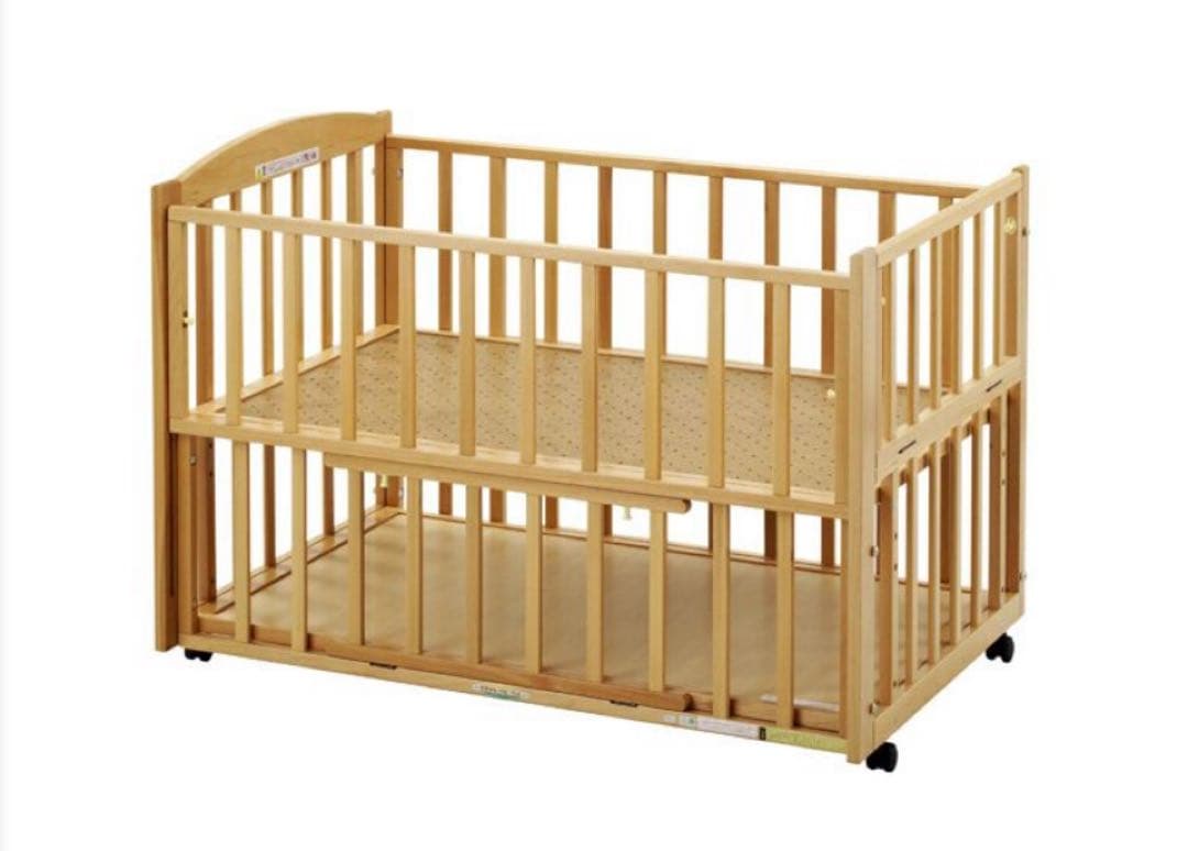 ベビーベッド ツーオープンベッド レギュラーサイズ ヤマサキ b-side