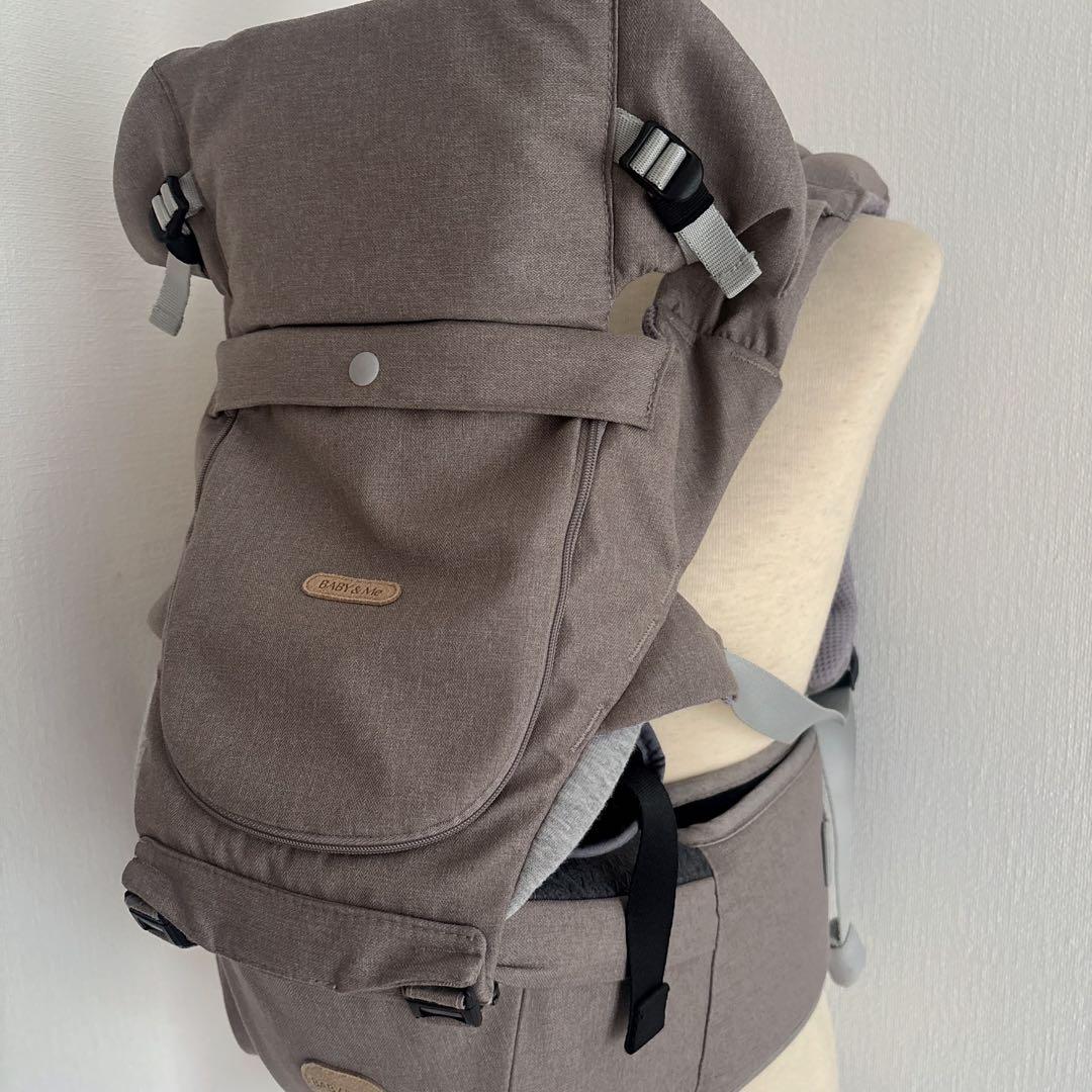 【BABY&Me ベビーアンドミー】抱っこ紐 BELK-S ペールブラウン